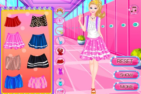 Charm School Dress Up screenshot 2