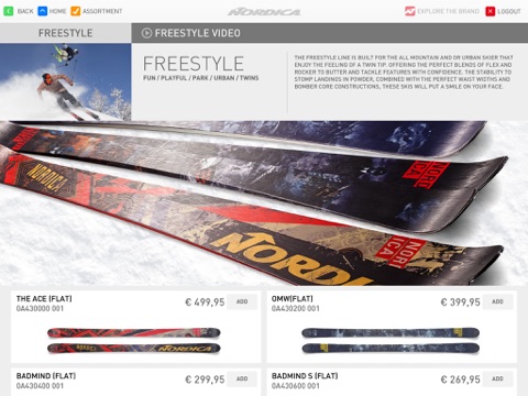 Nordica Skis & Boots Collection 2014/2015 screenshot 3