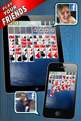 FreeCell Deluxe® Social – The Hit New Solitaire Game from Mobile Deluxe screenshot 3