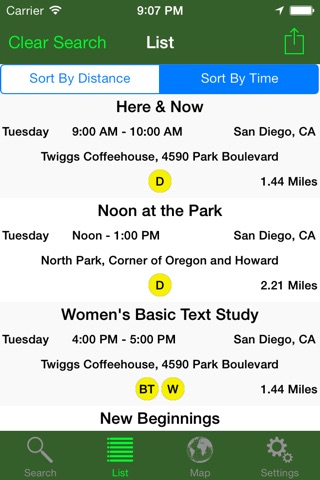 San Diego NA Meetings screenshot 3