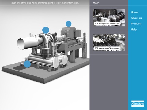 Atlas Copco Gas & Process Augmented Reality screenshot 2