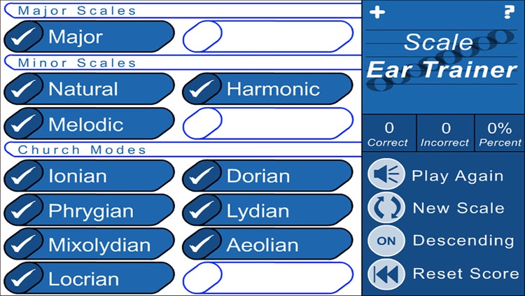 Scale and Triad Trainer (Music Theory Drills)