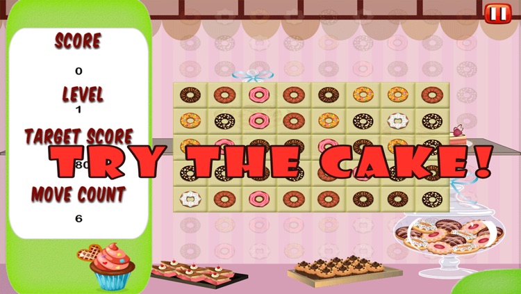 Donut Matching Craze - Food Puzzle Board Game