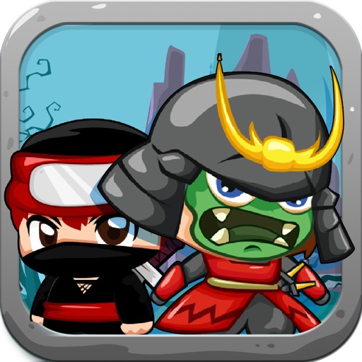 A Warrior vs Dino - Mini Ninja Hunters Rush Icon
