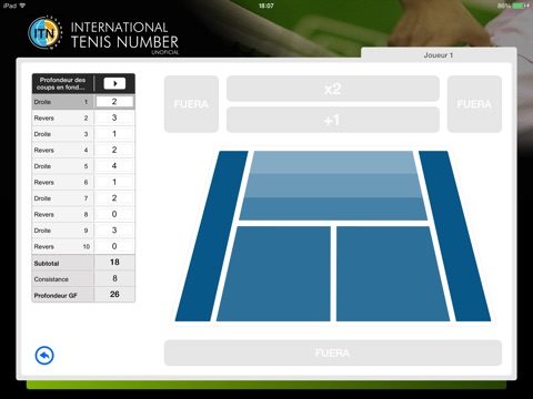 ITN Test (International Tennis Number) screenshot 3