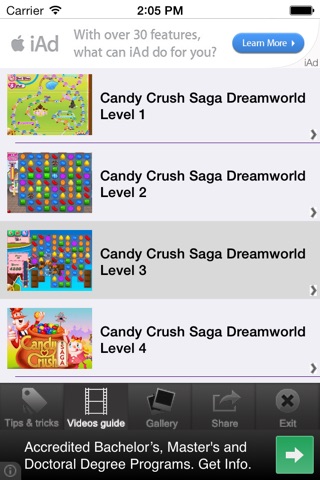 Guide of Candy Crush Saga screenshot 2