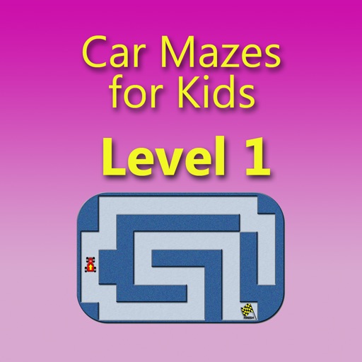 Kids Car Mazes - Level 1