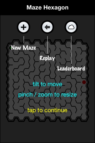 Maze Hexagon screenshot 2