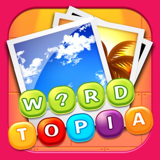 Wordtopia - Reveal the Hidden Picture and Guess the Word Puzzle Quiz Game Icon