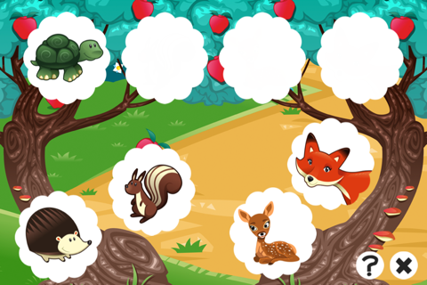 A Free Train Your Brain Educational Interactive Learning Game For Kids – Remember Me, Fox and Bambi screenshot 2