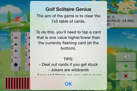 Golf Solitaire Genius screenshot 2