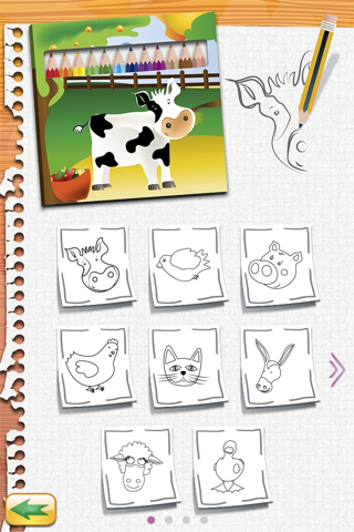 Draw and Colour: The Farm LITE screenshot 4