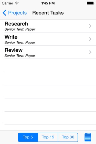 SyncMyProject - Time, Expense and Task Tracking plus Note Taking screenshot 3
