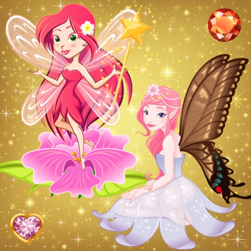Fairy Princess for Toddlers and Little Girls : discover the Fairy World ! iOS App