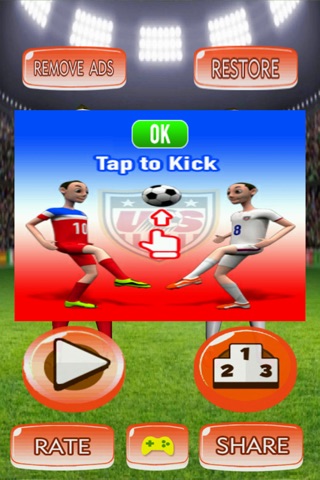 USA Soccer Ball Juggler screenshot 2