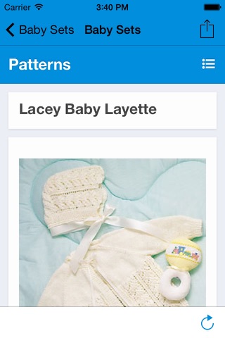 Babies and Kids Knitting Patterns screenshot 2