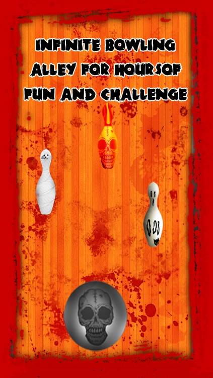 Infinite Bowling Halloween : The scary sport championship Pin League Alley - Free Edition screenshot-3