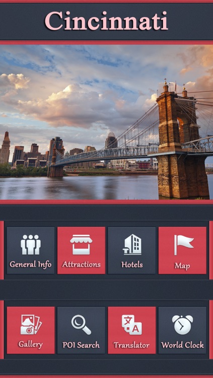 Cincinnati City Offline Travel Guide
