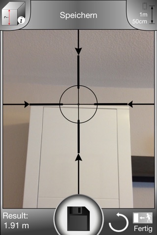 CamMeasure - Your tape measure for traveling and at home! With a few clicks you known every height, width, distance or area. screenshot 2