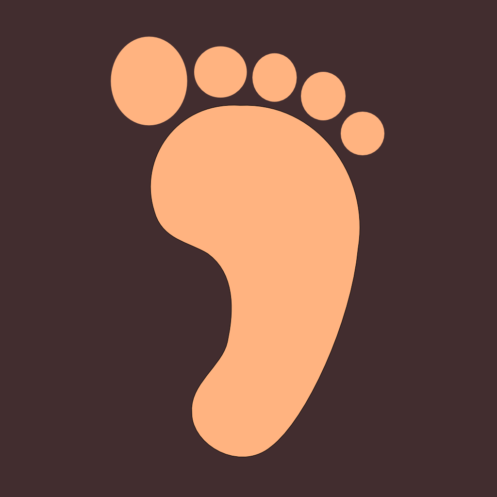 Foot Massage Map Free App Icon