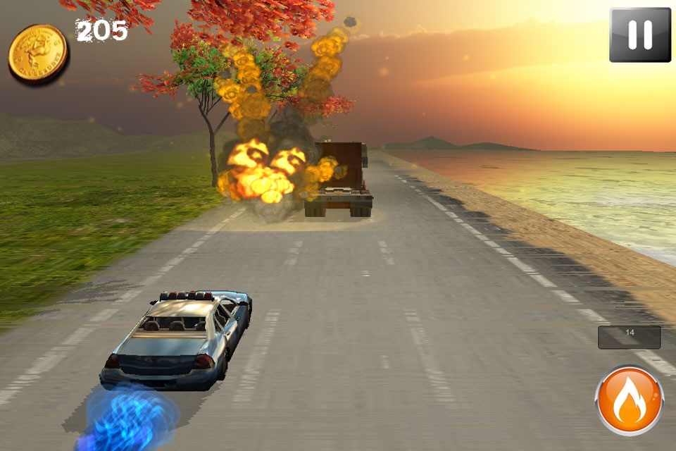Bandits Vs Police Extreme Racing Free screenshot 2