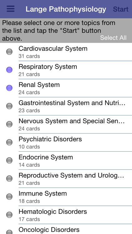 Pathophysiology Lange Flash Cards