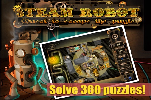 SteamPunk Robot PRO - Quest to escape the factory puzzle screenshot 2