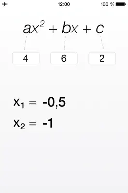 Game screenshot Quadratische Lösungsformel mod apk