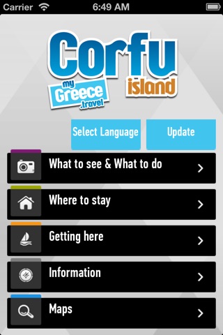 Corfu myGreece.travel screenshot 2