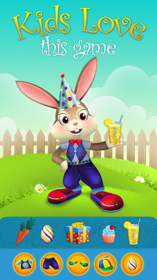 How to cancel & delete Cute Bouncy Bunny Rabbit - Dressing up Game for Kids - Free Version from iphone & ipad 3