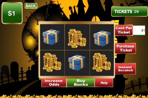 Zombie Brain Scratchers - Instant Scratch and Win Lotto Tickets screenshot 3