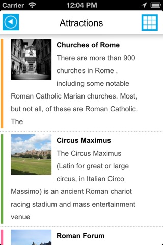 Rome offline map, guide & hotels screenshot 3