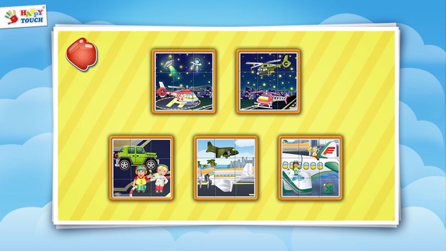 Airport 9 Pieces Puzzle Set  - Game for Kids by HappyTouch® (圖3)-速報App