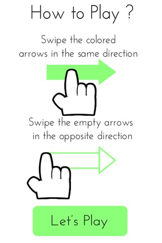 Don't Swipe The Arrows in a Wrong Direction Yo screenshot 2