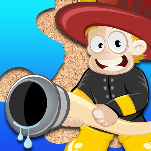 Fireman Jigsaw Puzzle for young toddlers and the kids at preschool iOS App