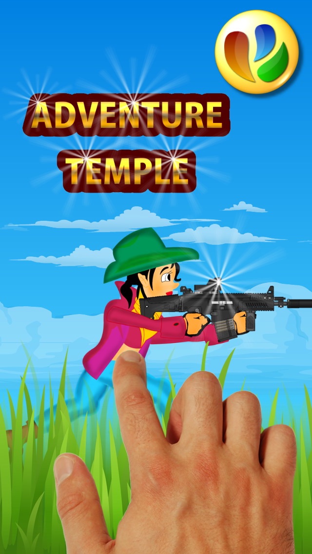 Adventure Temple - Free Jump and Run Game, 冒険寺 - 無料ジャンプとランゲームのおすすめ画像1