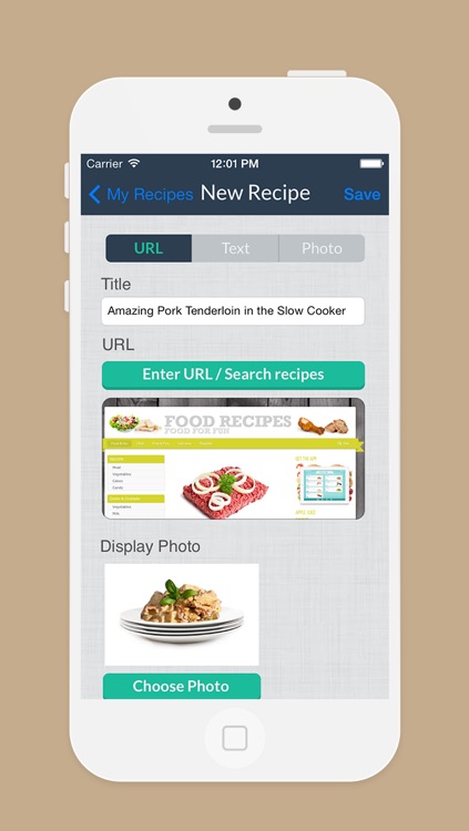 Week Menu - Plan your cooking with your personal recipe book - iPhone Edition screenshot-3