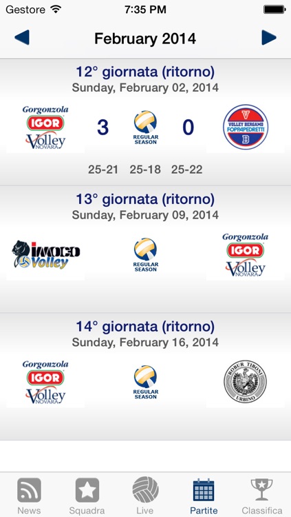 Igor Novara Volley screenshot-4