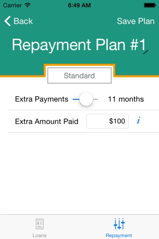 Principally - Customize and compare student loan repayment plans screenshot 3