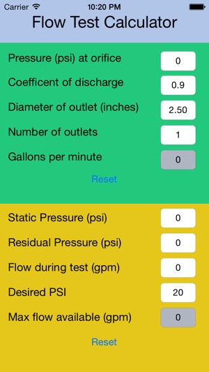 Flow Test Calculator(圖1)-速報App