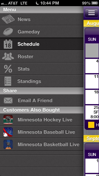 Minnesota Football Live screenshot-3