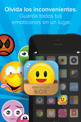 Emoticon and Emoji Box for iPhone -Save Emoticons,emoji,pic and images for Sending Message! 200 FREE emoticons and emojis - screenshot 2