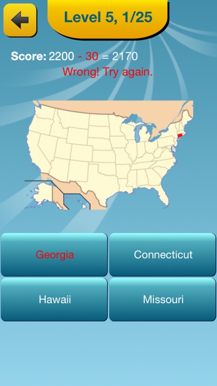 US States, Capitals, Flags, Locations And Seals Quiz screenshot-3