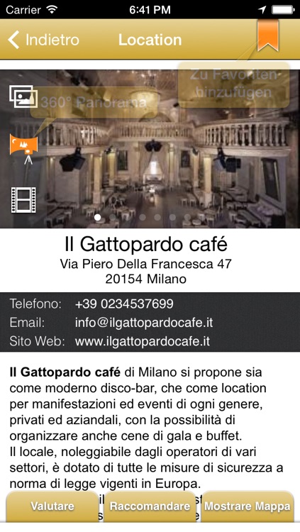 Il Gattopardo café