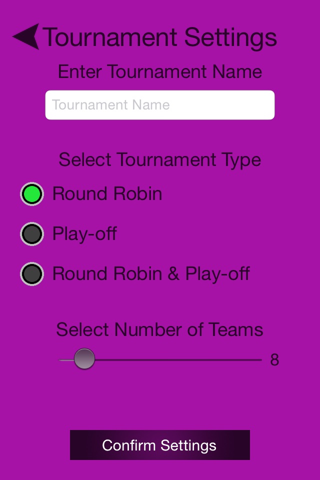 Ultimate Tournament Creator screenshot 2