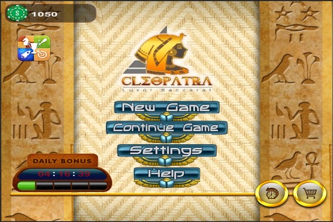⋆Cleopatra Luxor Baccarat Deluxe - Classic Casino Style Game screenshot 2