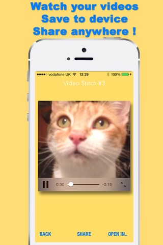 Video Stitch - Join and merge your videos together screenshot 3