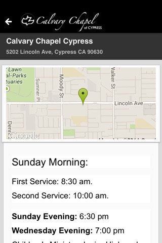 Calvary Chapel Cypress screenshot 2