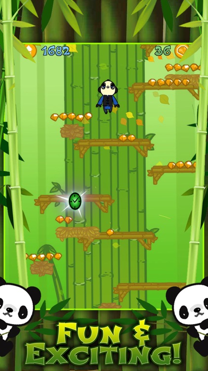 Cute Pet Panda Jumping Adventure Game FREE screenshot-3