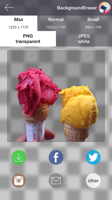 Screenshots of Background Eraser - SuperImpose Photo Editor & Cut Out Image Outline for iPhone